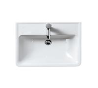 LAUFEN PRO A lavabo, 1 trou pour robinet, avec trop-plein, 600x480mm, H8189520491041, Couleur: Pergame