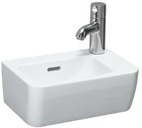 LAUFEN PRO A lave-mains, 1 trou de robinetterie à droite, avec trop-plein, 360x250mm, H8169550001061, Couleur: Blanc