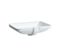 Laufen Pro A - Lavabo 49x36 cm, sans trou pour robinetterie, avec LCC, blanc H8119604001091