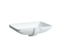 Laufen Pro A - Lavabo, 55x38 cm, sans trou pour robinetterie, avec LCC, blanc H8119684001091