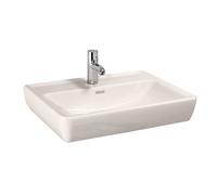 LAUFEN Pro un lavabo H8189520491041 débordement, 2000 trou de coulée, Pergamon, 60x48cm, peut être construit sous