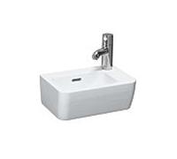 LAUFEN Pro A lave-mains 8169550001061 36x25cm, blanc , débordement, trou à droite