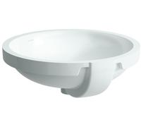 Laufen Pro B lavabo 42x42 cm ronde sous plan blanc brillant H8189620001091
