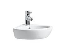 LAUFEN Pro B lavabo d'angle 8169580001041 44 x 38 cm, blanc , 2000 , avec trop-plein