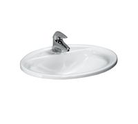 LAUFEN PRO B lavabo encastré, 1 trou pour robinet, avec trop-plein, 560x440mm, blanc, H8139510001041