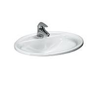 LAUFEN Pro B vasque à encastrer 8139510001041 56x44 cm, installation par le haut, blanc , trou pour robinet 2000