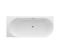Laufen Pro - Baignoire 180x80 cm, gauche, blanc H2449560000001