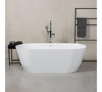 Laufen Baignoire à poser PRO Marbond 1500x700x590 mm Blanc H2439520000001