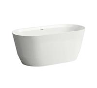 Laufen Pro - Baignoire ilôt 150x70x59 cm, avec bonde, blanc H2439520000001