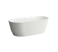 Laufen Pro - Baignoire ilôt 165x75x55 cm, avec bonde, blanc H2399520000001