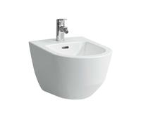 Laufen Pro - Bidet suspendu, 530x360 mm, 1 trou pour robinetterie, avec LCC, blanc H8309524003021