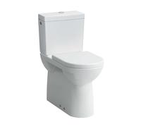 Laufen Pro - Cuvette WC combinée, évacuation arrière/bas, arrivée d'eau latérale, blanc H8249557572311