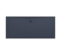 Laufen Receveur de douche Pro H2109550780001 rectangulaire 180x80 cm anthracite évacuation excentrée