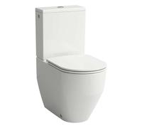 Laufen Pro - Ensemble complet de WC sur pied combiné, évacuation arrière/inférieur, SoftClose, blanc H8679530009701