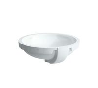 Laufen Lavabo Pro B Rond 42 x 42 cm Sous-plan Blanc brillant H8189620001091