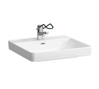 LAUFEN Pro Liberty lavabo, sans barrière, 1 trou pour robinet, avec trop-plein, 600x550mm, H8119500001041