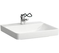 Laufen Pro Liberty lavabo 60x55 cm rectangulaire classique pour les handicapés blanc brillant H8119500001561