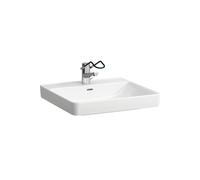 LAUFEN Pro Liberty lavabo, sans barrière, 1 trou pour robinet, avec trop-plein, 600x550mm, H8119500001041