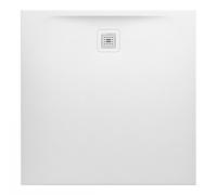 Laufen Receveur de douche Pro carré 100x100 cm extra-plat 33 mm Blanc mat H2119520000001