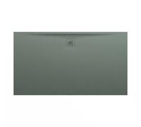 LAUFEN Pro receveur de douche, 1800x1000x34mm, extra-plat, 0, H2119560790001, Couleur: Gris béton Gris mat