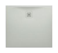 LAUFEN Pro receveur de douche, 900x800x30mm, extra-plat, 0, H2149500770001, Couleur: Gris clair mat