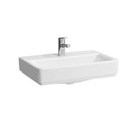LAUFEN PRO S Compact lavabo à poser, sans trou pour robinet, avec trop-plein, US gesch., 550x380mm, H8179584001091, Couleur: Blanc avec LCC