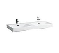 Laufen Pro S lavabo 120x46 cm rectangulaire classique-double blanc brillant H8149664001041