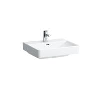 LAUFEN PRO S lavabo, 1 trou pour robinet, avec trop-plein, 550x465mm, H810962A001041, Couleur: Blanc avec LCC Active