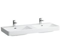 Laufen Pro S lavabo 120x46 cm rectangulaire classique-double blanc brillant H8149660001091