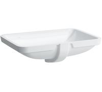 Laufen Lavabo Pro S 60x40 cm rectangulaire sous-plan blanc brillant sans trou trop-plein