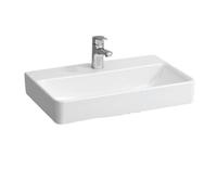 LAUFEN PRO S lavabo Compact, 1 trou pour robinet, sans trop-plein, 600x380mm, H8189590001561, Couleur: Blanc