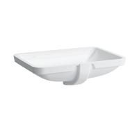 Laufen Pro S lavabo 55x38 cm rectangulaire sous plan blanc brillant H8119680001091