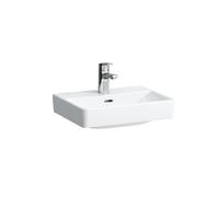 LAUFEN PRO S lave-mains, sans trou pour robinet, avec trop-plein, 450x340mm, H815961A001091, Couleur: Blanc avec LCC Active