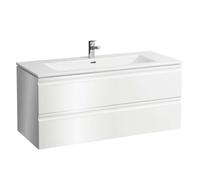 LAUFEN Pro S Set 1200, lavabo, 1 trou de robinetterie, trop-plein, meuble sous-lavabo inclus, 2 tiroirs, 1200x500mm, H8619674631041
