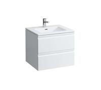 LAUFEN Pro S Set 600, lavabo, 1 trou de robinetterie, trop-plein, meuble sous-lavabo inclus, 2 tiroirs, 600x500mm, H8619614631041