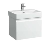 Laufen Pro S - Meuble pour lavabo, 57x45x39 cm, 1 tiroir, blanc brillant H4833720964751