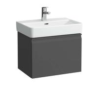 Laufen Pro S - Meuble pour lavabo 57x45x39 cm, 1 tiroirs, graphite mat H4833720964801