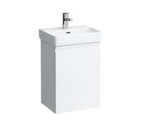 Laufen Pro S - Meuble pour lave-mains avec porte, 42x32x58 cm, charnières à gauche, blanc brillant H4833010964751
