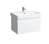 Laufen Pro S - Meuble pour lavabo, 67x45x39 cm, 1 tiroir, blanc mat H4834520964631