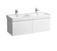LAUFEN Pro S Meuble sous-lavabo, 2 tiroirs et tiroirs intérieurs, pour lavabo H814966, 1160x450x395mm, H4835640964801, Couleur: graphite