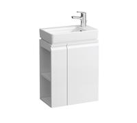 LAUFEN Pro S Meuble sous-lavabo, pour lavabo H815954, tablette latérale gauche, 480x275x580mm, H4830020954231, Couleur: wengé
