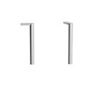LAUFEN Pro s pieds H4029921100001 aluminium, set = 2 pièces, hauteur = 293mm