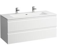 LAUFEN Pro S Set 1200, lavabo, 2 trous pour robinet, trop-plein, meuble sous-lavabo inclus, 2 tiroirs, 1200x500mm, H8619674751071