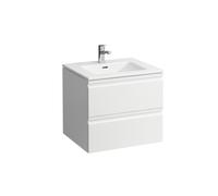 LAUFEN Pro S Set 600, lavabo, 1 trou de robinetterie, trop-plein, meuble sous-lavabo inclus, 2 tiroirs, 600x500mm, H8619614751041