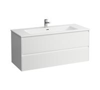 LAUFEN Pro S Set Lani Set complet 1200, lavabo, 1 trou de robinet, avec meuble sous-lavabo, 1200x500x540mm, H8649692611041, Couleur: Blanc brillant