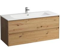 LAUFEN Pro S Set Lani Set complet 1200, lavabo, 1 trou de robinet, avec meuble sous-lavabo, 1200x500x540mm, H8649692671041