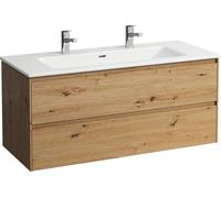 LAUFEN Pro S Set Lani Set complet 1200, lavabo, 2 trous pour robinet, meuble sous-lavabo inclus, 1200x500x540mm, H8649692671071