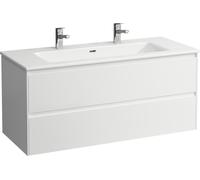 LAUFEN Pro S Set Lani Set complet 1200, lavabo, 2 trous pour robinet, meuble sous-lavabo inclus, 1200x500x540mm, H8649699991071