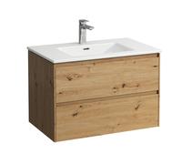 LAUFEN Pro S Set Lani Set complet 800, lavabo avec meuble sous-lavabo, 800x500x540mm, H8649652671041, Couleur: ChÃªne sauvage