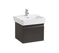 LAUFEN Pro un H4830240954231 -vasque H4830240954231 47x39x45cm, 2000 tiroir / tiroir intérieur, wengé